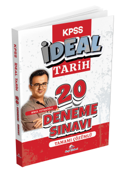 Dizgi Kitap 2026 KPSS İdeal Tarih Tamamı Çözümlü 20 Deneme Sınavı Birol Yetimoğlu
