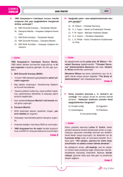 Dizgi Kitap 2026 KPSS A Kamu Yönetimi Son 12 Yıl Tamamı Çözümlü Orijinal Çıkmış Sorular (2014-2025)