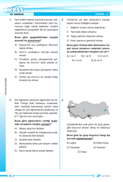 Dizgi Kitap ÖSYM Böyle Sorar 2026 KPSS Coğrafya Tamamı PDF Çözümlü 20 Deneme Sınavı Enes Eker
