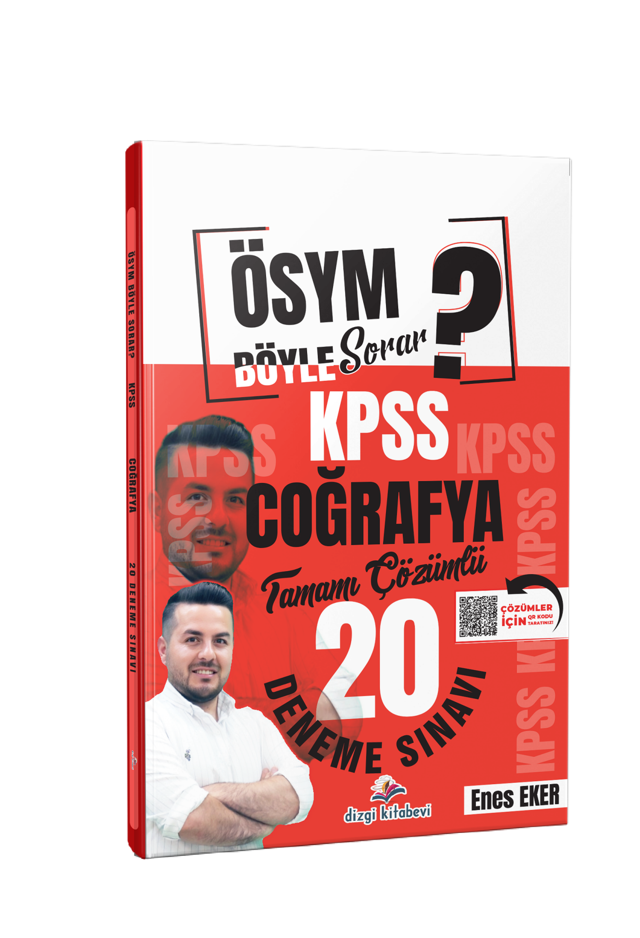 Dizgi Kitap ÖSYM Böyle Sorar 2026 KPSS Coğrafya Tamamı PDF Çözümlü 20 Deneme Sınavı Enes Eker