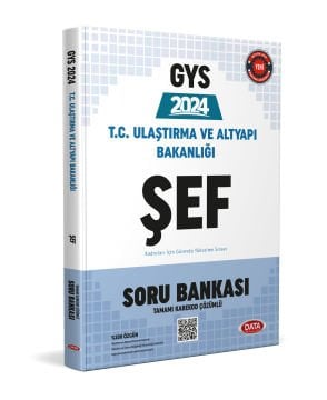 Ulaştırma Ve Altyapı Bakanlığı Şef Kadroları İçin Gys Ortak Alan Soru Bankası Data Yayınları