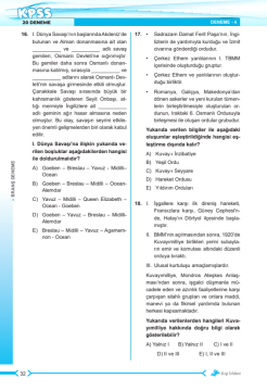 Dizgi Kitap ÖSYM Böyle Sorar 2026 KPSS Tarih Tamamı PDF Çözümlü 20 Deneme Sınavı Zeki Tuğa