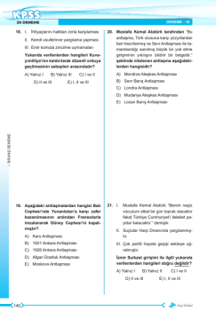 Dizgi Kitap ÖSYM Böyle Sorar 2026 KPSS Tarih Tamamı PDF Çözümlü 20 Deneme Sınavı Zeki Tuğa