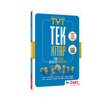 Sınav Yayınları TYT Tüm Dersler Tek Kitap Soru Bankası