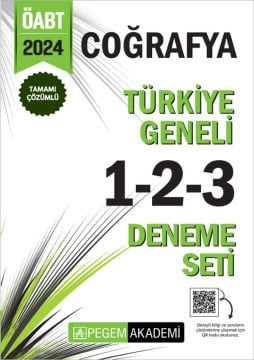 2024 KPSS ÖABT Coğrafya Tamamı Çözümlü Türkiye Geneli 1-2-3 (3'lü Deneme Seti) İADESİZ