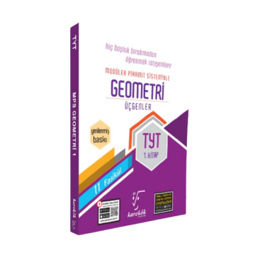 Karekök Yayınları TYT-AYT Geometri MPS Konu Anlatımlı Soru Bankası 1. Kitap