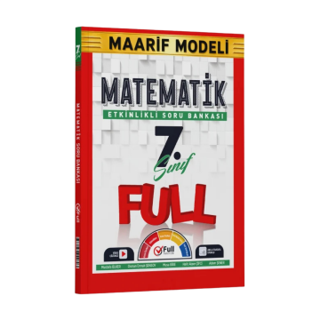 Full Matematik Yayınları 7. Sınıf Matematik Maarif Model Soru Bankası
