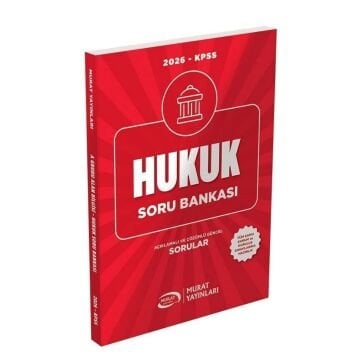 Murat Yayınları 2026 KPSS A Grubu Hukuk Soru Bankası Çözümlü
