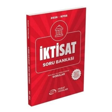 2026 KPSS A Grubu İktisat Soru Bankası Çözümlü Murat Yayınları