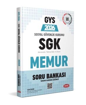Data Yayınları 2026 GYS Sosyal Güvenlik Kurumu (SGK) Memur Soru Bankası