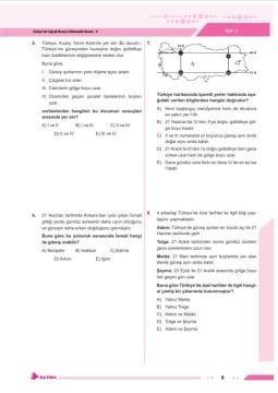 Dizgi Kitap 2026 MEB AGS Türkiye Coğrafyası Tamamı Çözümlü Soru Bankası Enes Eker