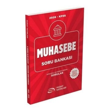 2026 KPSS A Grubu Muhasebe Soru Bankası Çözümlü Murat Yayınları