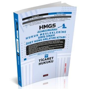 Savaş Yayınları HMGS Özet Konu Anlatımı Ticaret Hukuku