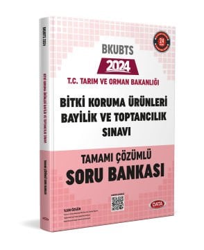 T.C. Tarım Ve Orman Bakanlığı Bitki Koruma Ürünleri Bayilik Ve Toptancılık Sınavı Tamamı Çözümlü Soru Bankası Data Yayınları