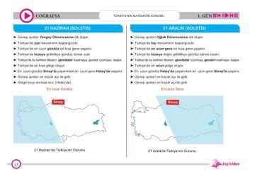 Dizgi Kitap 2026 MEB AGS 20 Günde Türkiye Coğrafyası Video Ders Notları Enes Eker