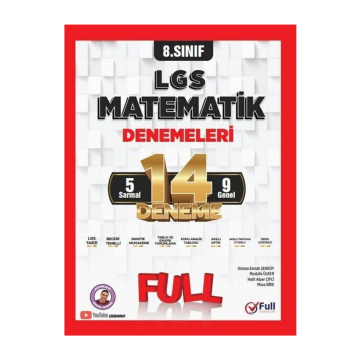 Full Matematik Yayınları 8. Sınıf LGS Matematik 14 Deneme