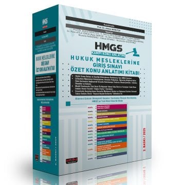 HMGS Kampı Hukuk Mesleklerine Giriş Sınavı Özet Konu Anlatım Kitabı 2025 Savaş Yayınları