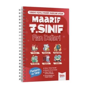 Takdir Yayınları 7. Sınıf Maarif Plan Defteri