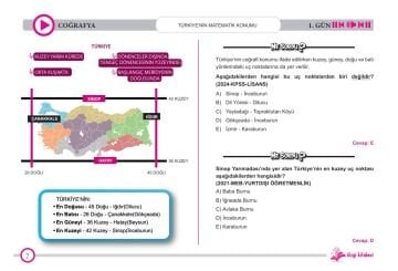 Dizgi Kitap 2026 KPSS Çıkmış Soru Analizli 20 Günde Coğrafya Video Ders Notları Enes Eker