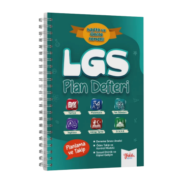 Takdir Yayınları LGS Plan Defteri