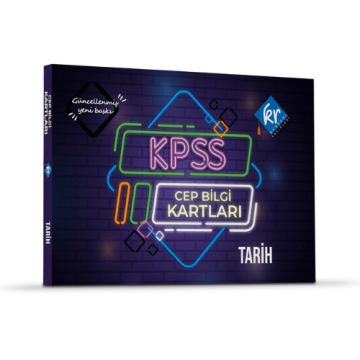 KPSS Tüm Sınavlar İçin Tarih Cep Bilgi Kartları KR Akademi