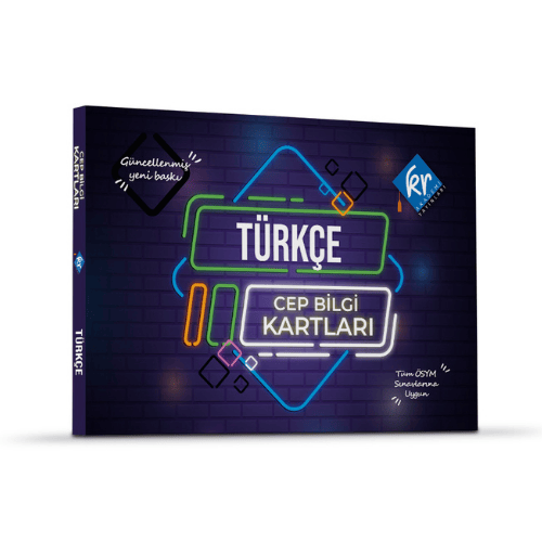 KPSS Tüm Sınavlar İçin Türkçe Cep Bilgi Kartları KR Akademi
