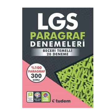 Tudem Yayınları LGS Paragraf Denemeleri