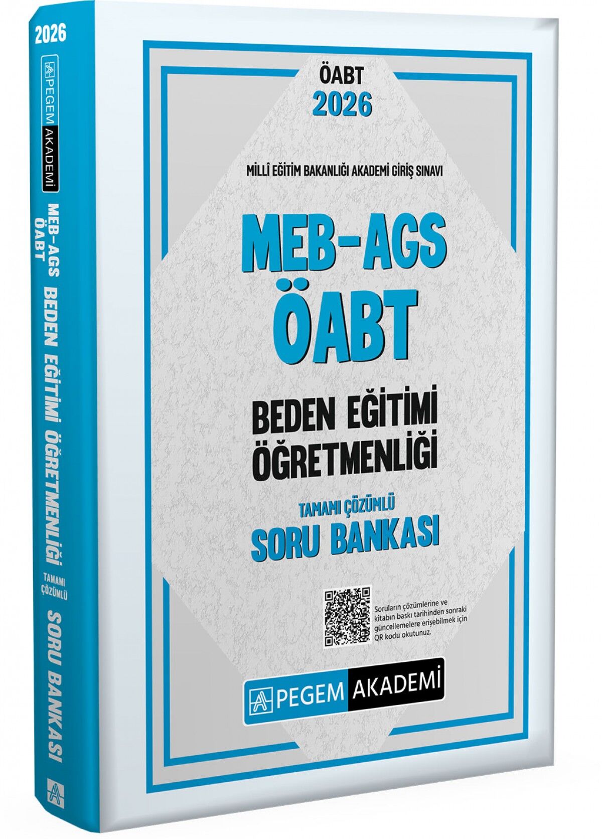 2026 MEB AGS ÖABT Beden Eğitimi Öğretmenliği Tamamı Çözümlü Soru Bankası Pegem Akademi