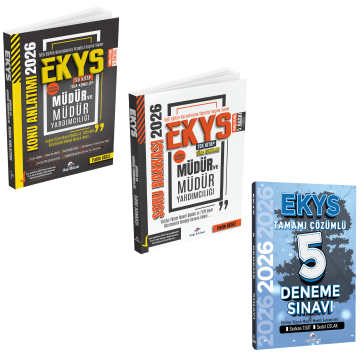 Dizgi Kitap 2026 MEB EKYS Müdür ve Müdür Yardımcılığı Konu Anlatımı & MEB EKYS Soru Bankası & MEB EKYS 5 Deneme Seti