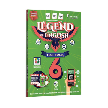 Av Yayınları 6. Sınıf Legend Of English Test Book Emine Çelik, Okan Gültekin