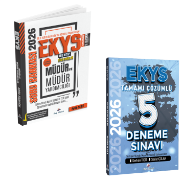 Dizgi Kitap 2026 MEB EKYS Müdür ve Müdür Yardımcılığı Soru Bankası & MEB EKYS 5 Deneme Seti