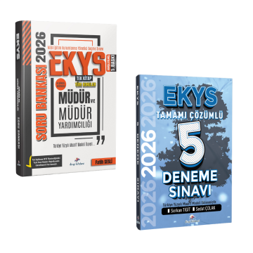 Dizgi Kitap 2026 MEB EKYS Müdür ve Müdür Yardımcılığı Soru Bankası & MEB EKYS 5 Deneme Seti