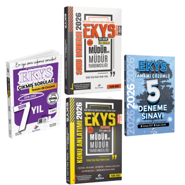 Dizgi Kitap 2026 MEB EKYS Müdür ve Müdür Yardımcılığı Konu Anlatımı & MEB EKYS Soru Bankası & MEB EKYS 5 Deneme & MEB EKYS Çıkmış Sorular Süper Set