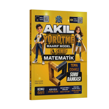 Akıl Yürütme Yayınları 5. Sınıf Matematik Maarif Model Tema Odaklı Soru Bankası Tarık Coşkun, Seda Yıldırım
