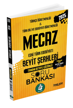 Mecaz Eski Türk Edebiyatı Beyit Şerhleri 444 Tamamı Çözümlü Soru Bankası İshak Atak- Atak Yayınları