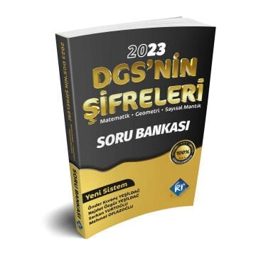 DGS'nin Şifreleri Soru Bankası KR Akademi Yayınları