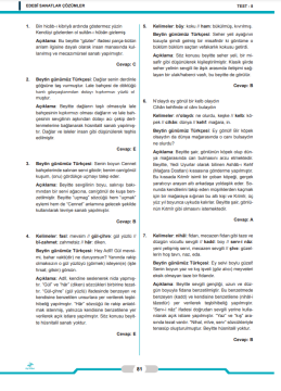 Mecaz Eski Türk Edebiyatı Beyit Şerhleri 444 Tamamı Çözümlü Soru Bankası İshak Atak- Atak Yayınları