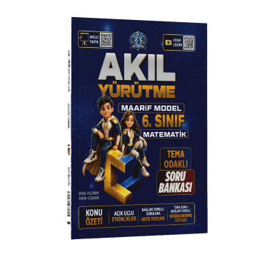 Akıl Yürütme Yayınları 6. Sınıf Matematik Maarif Model Tema Odaklı Soru Bankası Tarık Coşkun, Seda Yıldırım