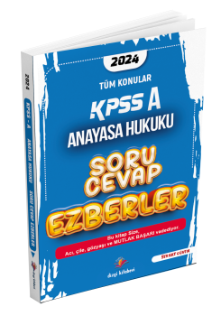 Dizgi Kitap KPSS A Soru Cevap- Ezberler Anayasa Hukuku