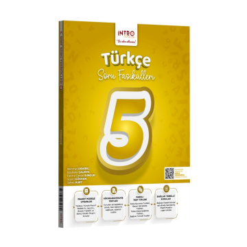 İntro Yayınları 5. Sınıf Türkçe Soru Fasiküleri Mehmet Demirel, Ebubekir Çalıova