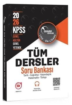 Doktrin Yayınları 2026 KPSS Lise Ön Lisans Tüm Dersler Soru Bankası