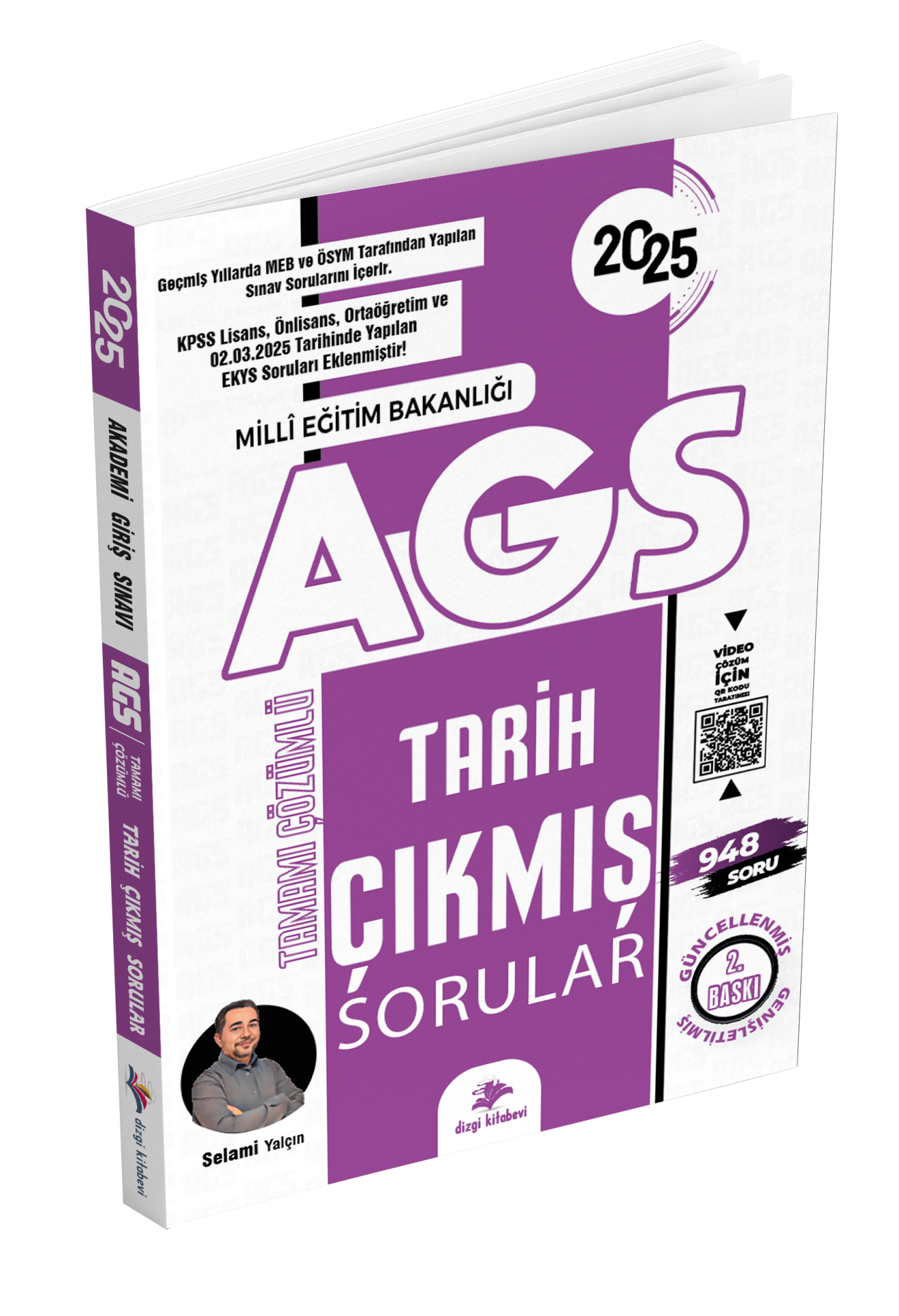 Dizgi Kitap 2025 MEB – AGS Tamamı Video Çözümlü Tarih Çıkmış Sorular Güncellenmiş Genişletilmiş 2. Baskı