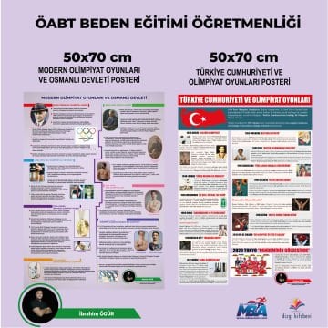 Dizgi Kitap Altın Gol Beden Eğitimi Öğretmenliği Olimpiyat Oyunları Posterleri