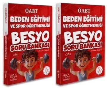CBA Yayınları ÖABT MEB-AGS BESYO Beden Eğitimi Öğretmenliği Soru Bankası Seti Çözümlü CBA Yayınları - İADESİZ