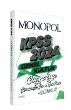 2024 KPSS GENEL KÜLTÜR COĞRAFYA TAMAMI ÇÖZÜMLÜ  SORU BANKASI