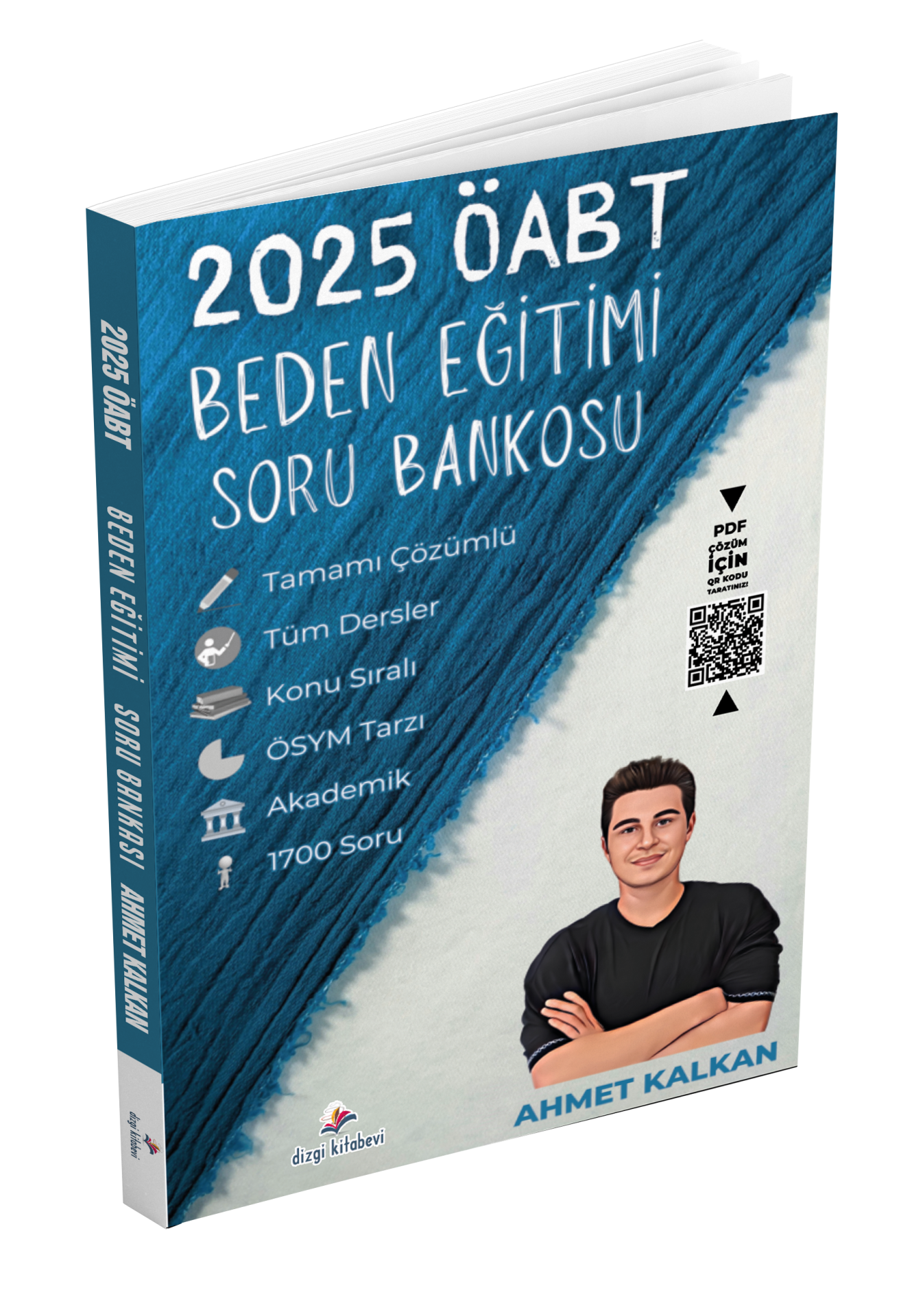 Dizgi Kitap 2025 Soru Bankosu Meb Ags ÖABT Beden Eğitimi Tamamı PDF Çözümlü Soru Bankası Ahmet Kalkan