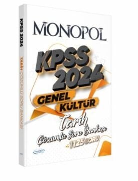 2024 KPSS GENEL KÜLTÜR TARİH TAMAMI ÇÖZÜMLÜ SORU  BANKASI