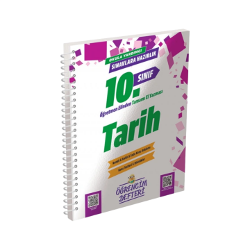Murat Yayınları 10. Sınıf Tarih Öğrencim Defteri