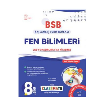 Okyanus Yayınları 8. Sınıf Classmate Başlangıç Fen Bilimleri Soru Bankası Tarık Ölmez, Ebru Ölmez