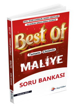 Dizgi Kitap 2025 Best Of Tamamı Çözümlü Maliye Soru Bankası - Makbule Ekici